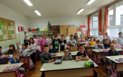 Veseli posjet predškolaca našoj školi