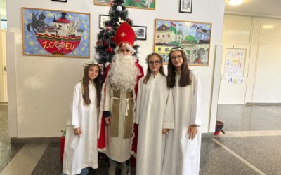 Posjet svetog Nikole našoj školi