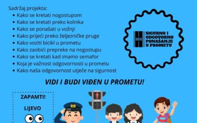 Edukacija djece o sigurnom i odgovornom ponašanju u prometu