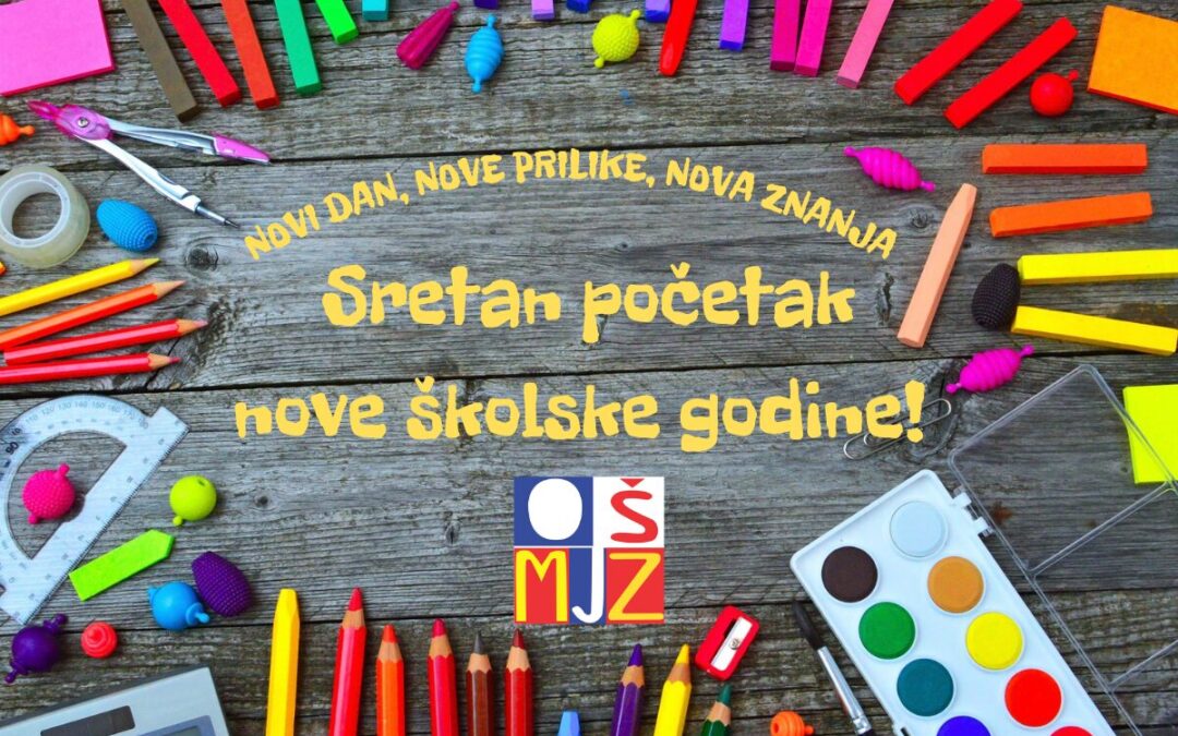 Obavijest o početku nove školske godine